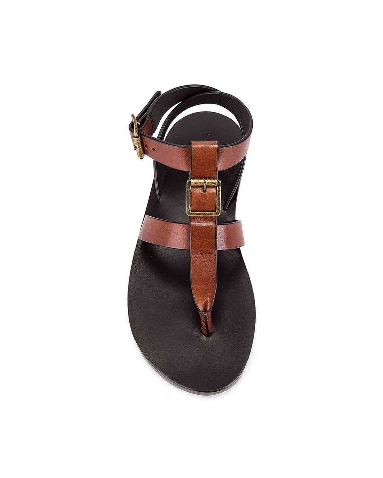 Saint Laurent Leather Hardy Sandals Glam Steals