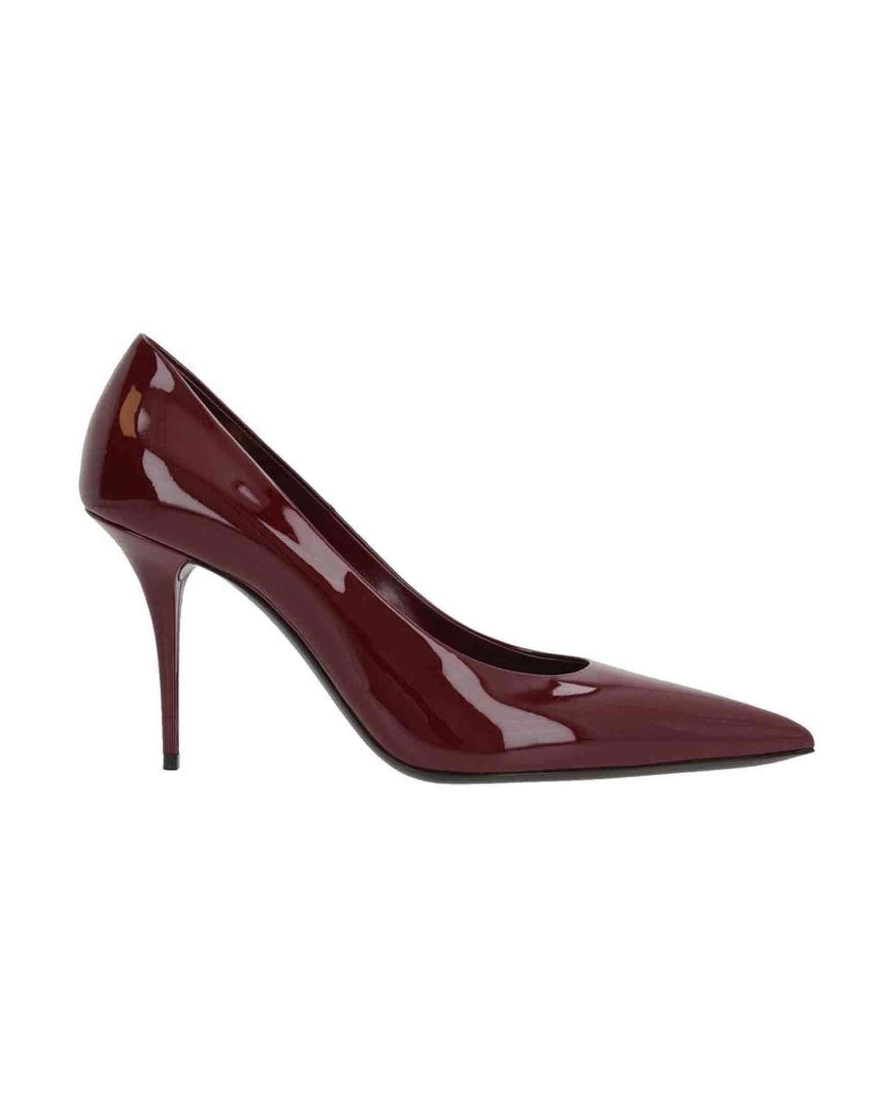 Saint Laurent Leather Norma Pumps Glam Steals
