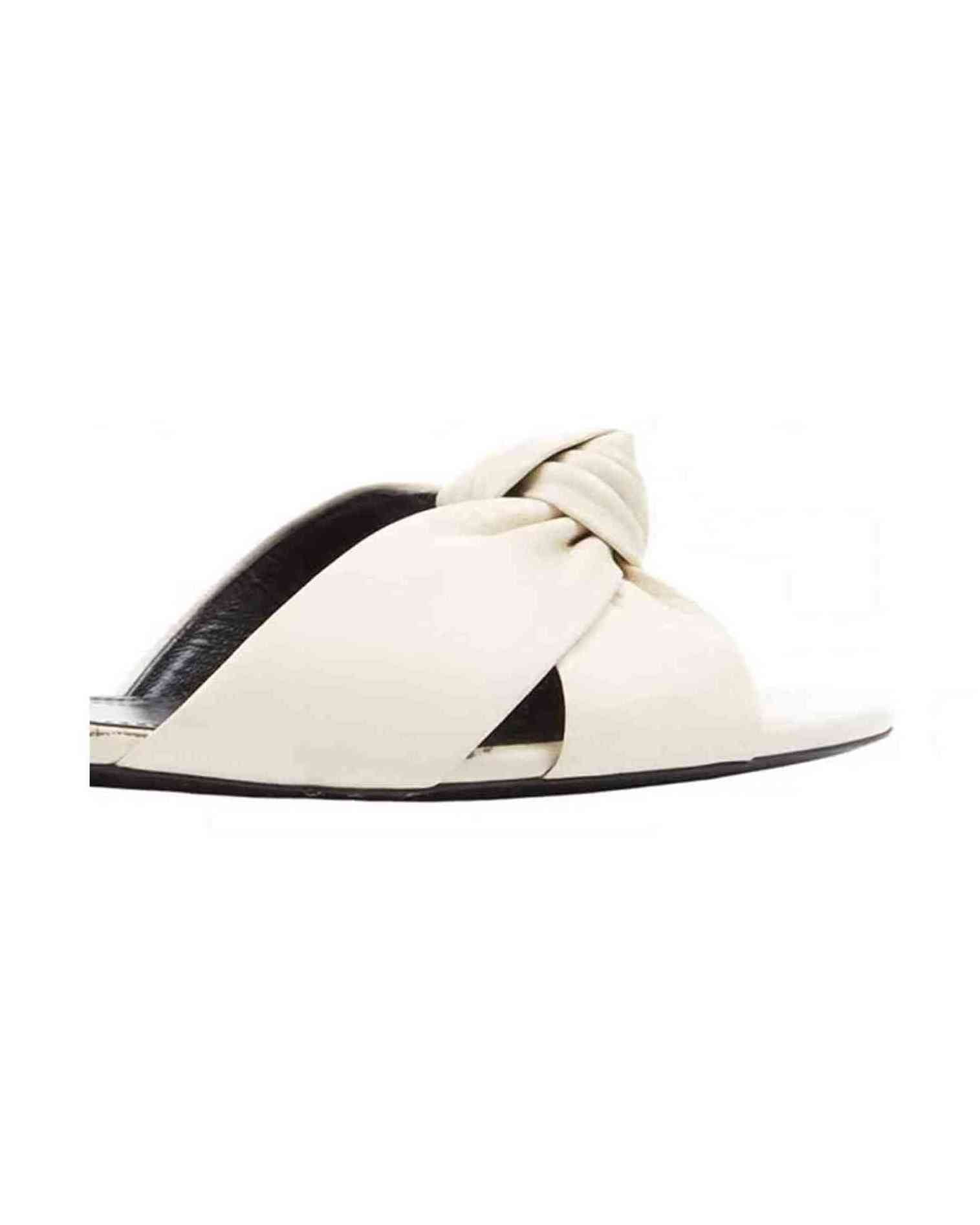 Saint Laurent Leather Slides Glam Steals