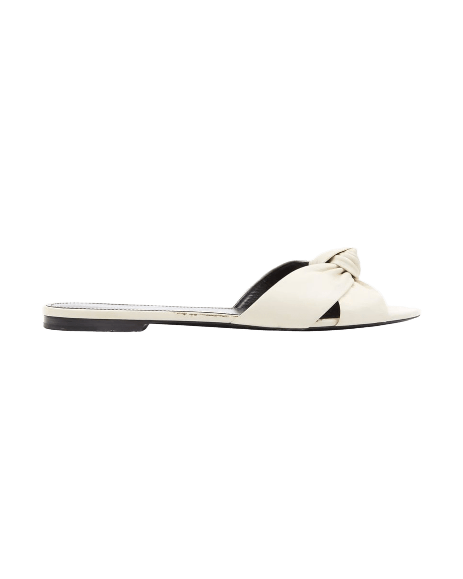Saint Laurent Leather Slides Glam Steals