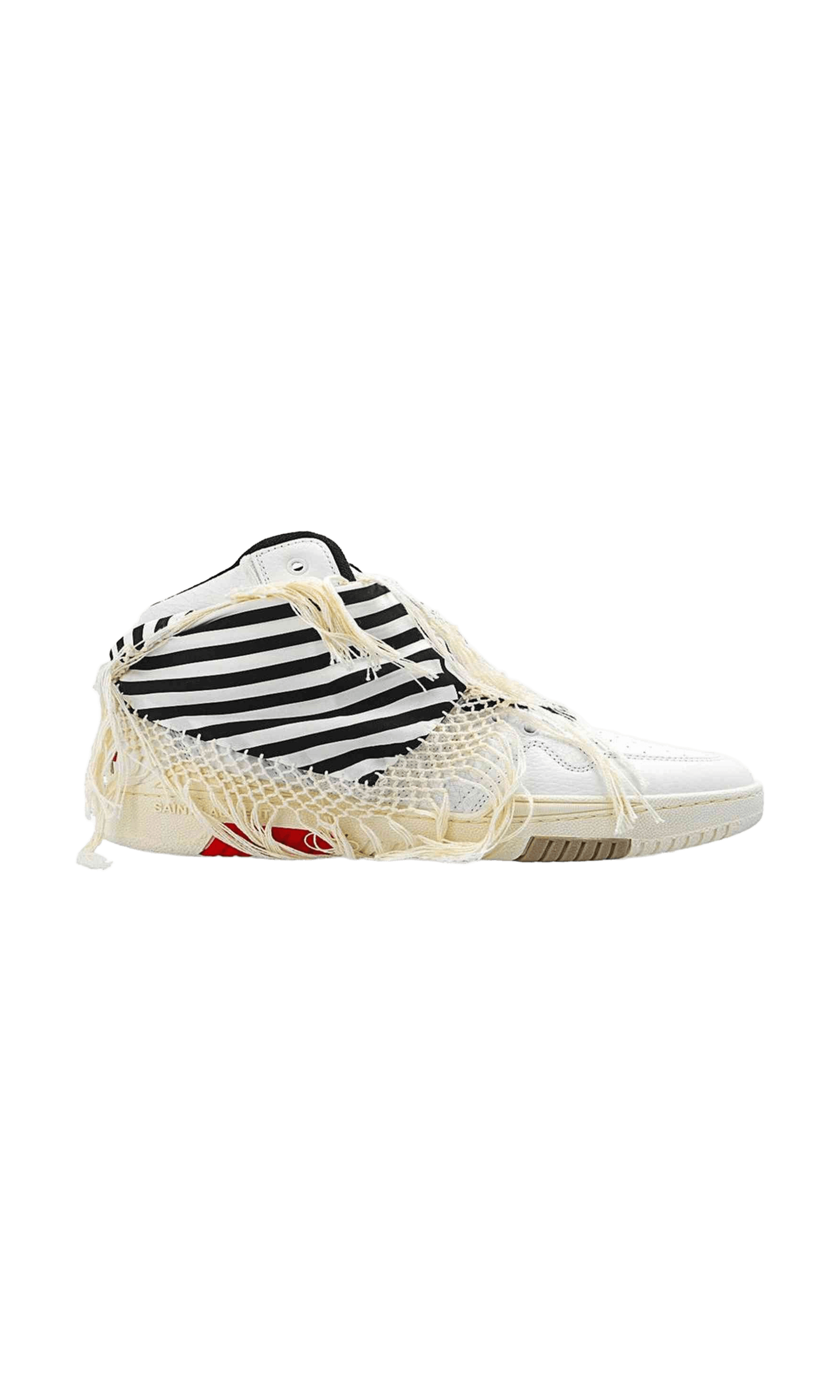 Saint Laurent Leather Smith Sneakers Glam Steals
