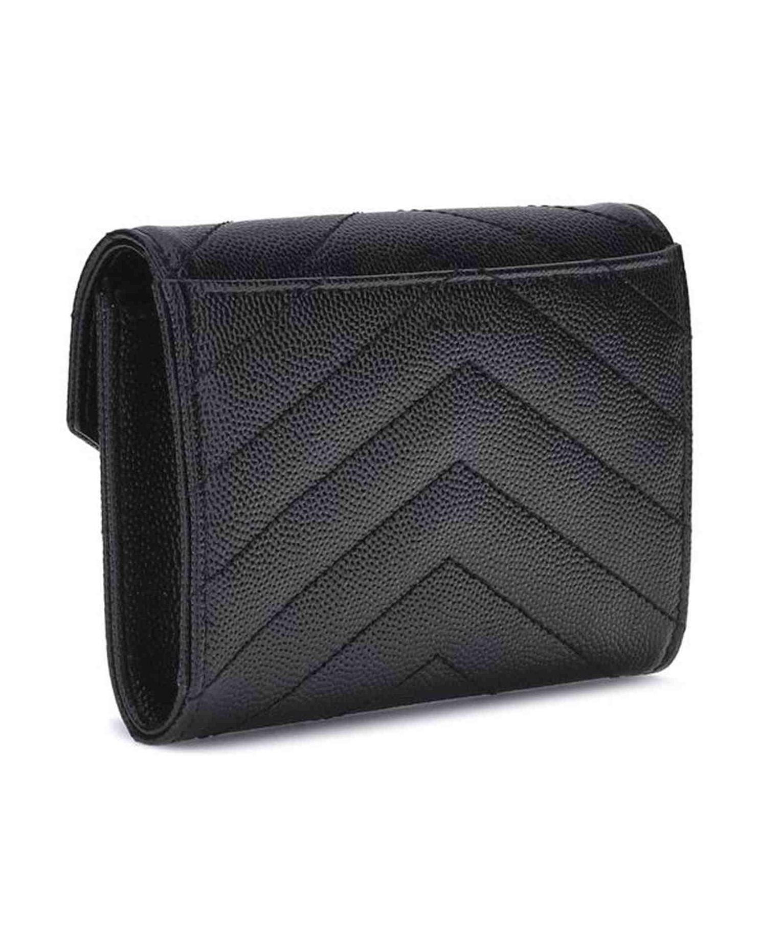 Saint Laurent Leather Wallet Glam Steals