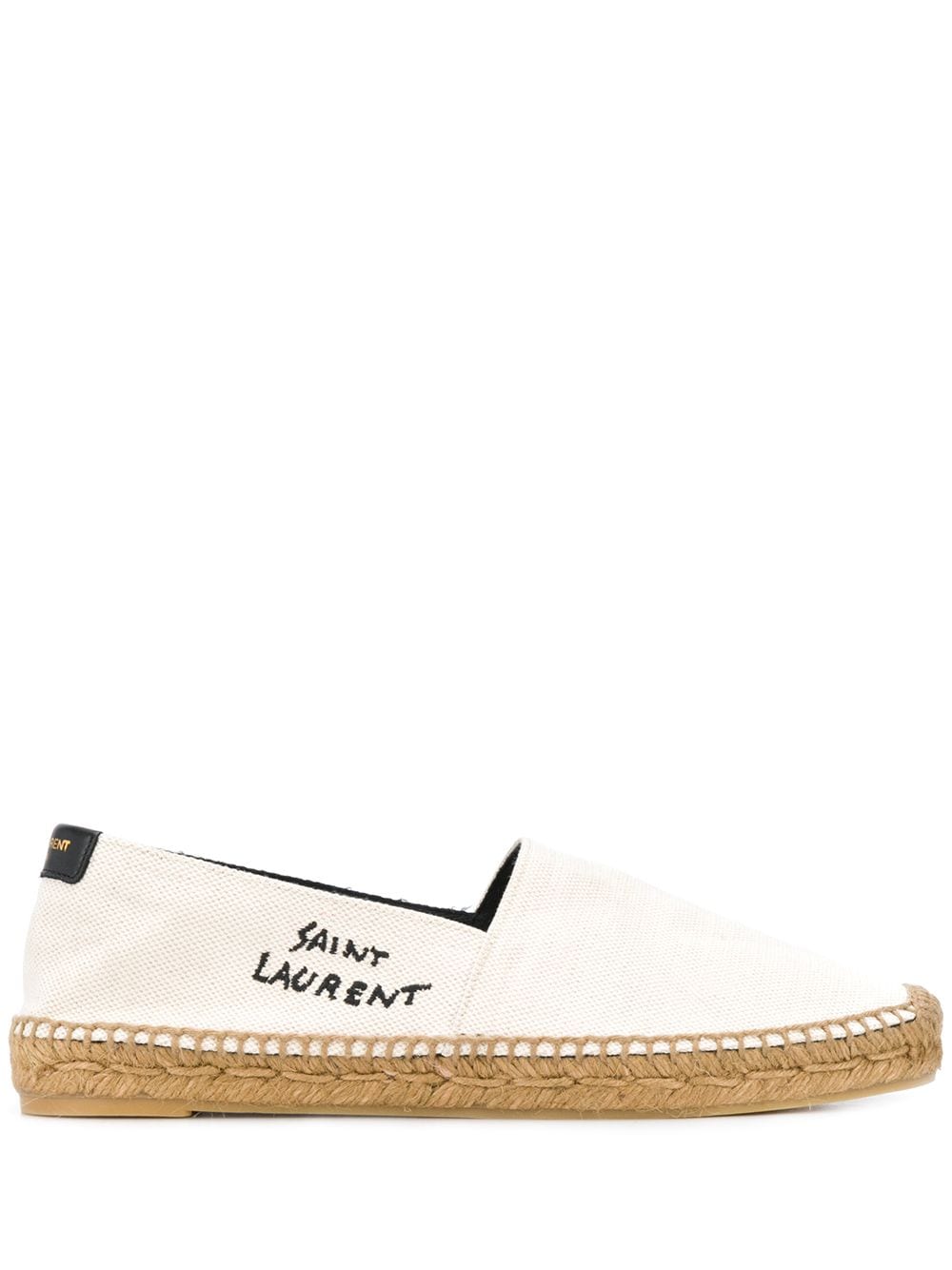 Saint Laurent Logo Embroidered Espadrilles Glam Steals
