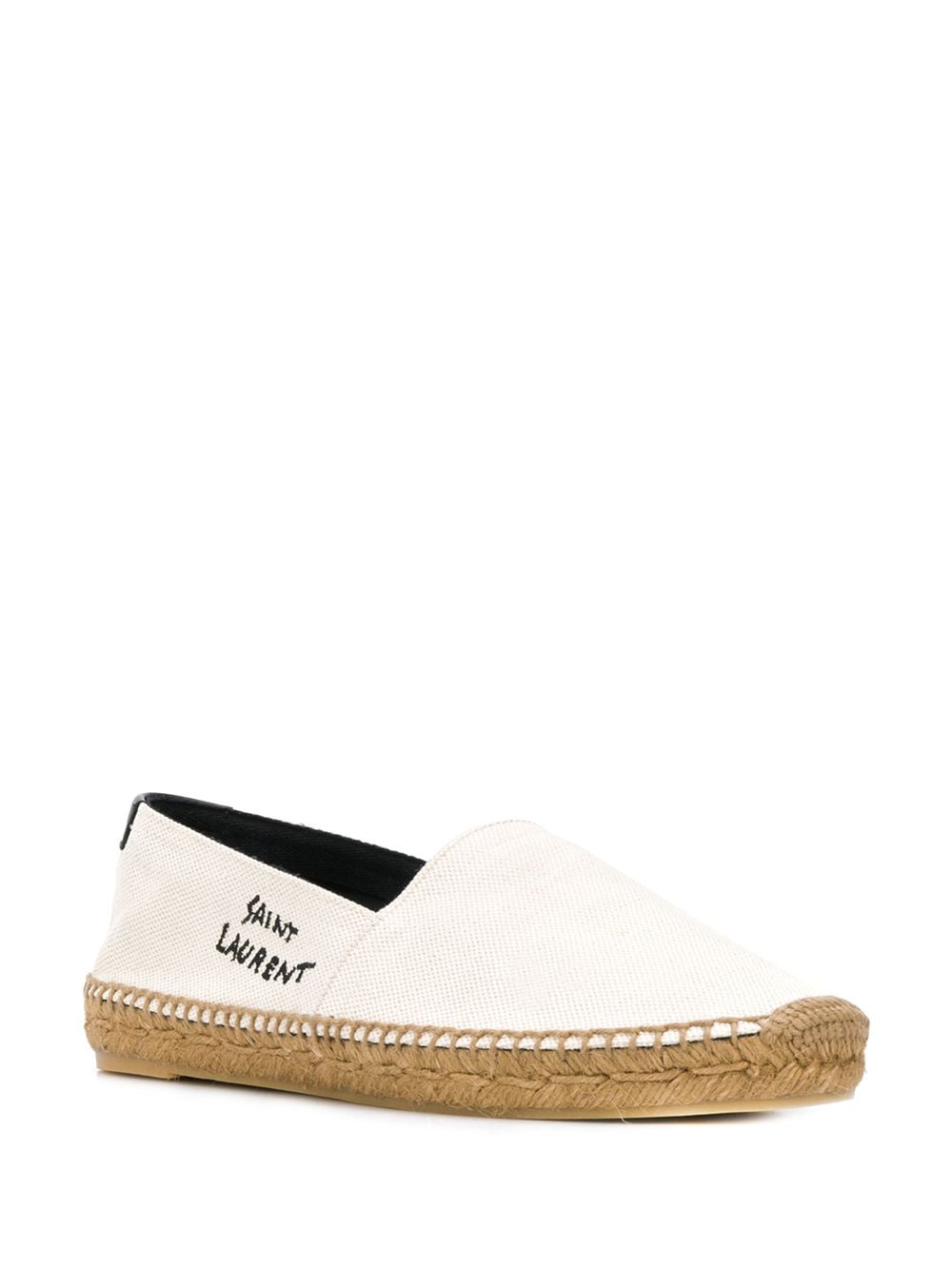 Saint Laurent Logo Embroidered Espadrilles Glam Steals