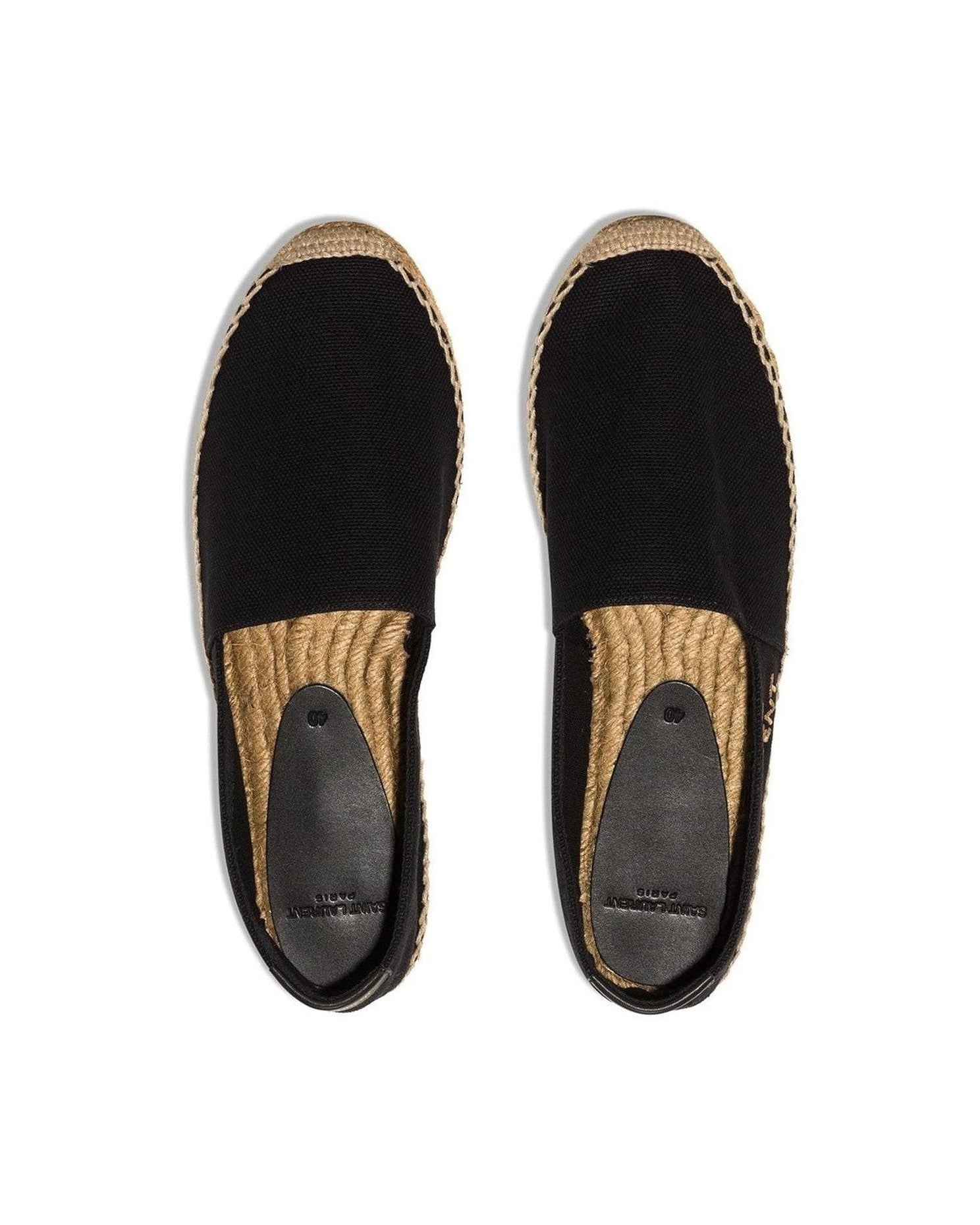 Saint Laurent Logo Embroidered Espadrilles Glam Steals