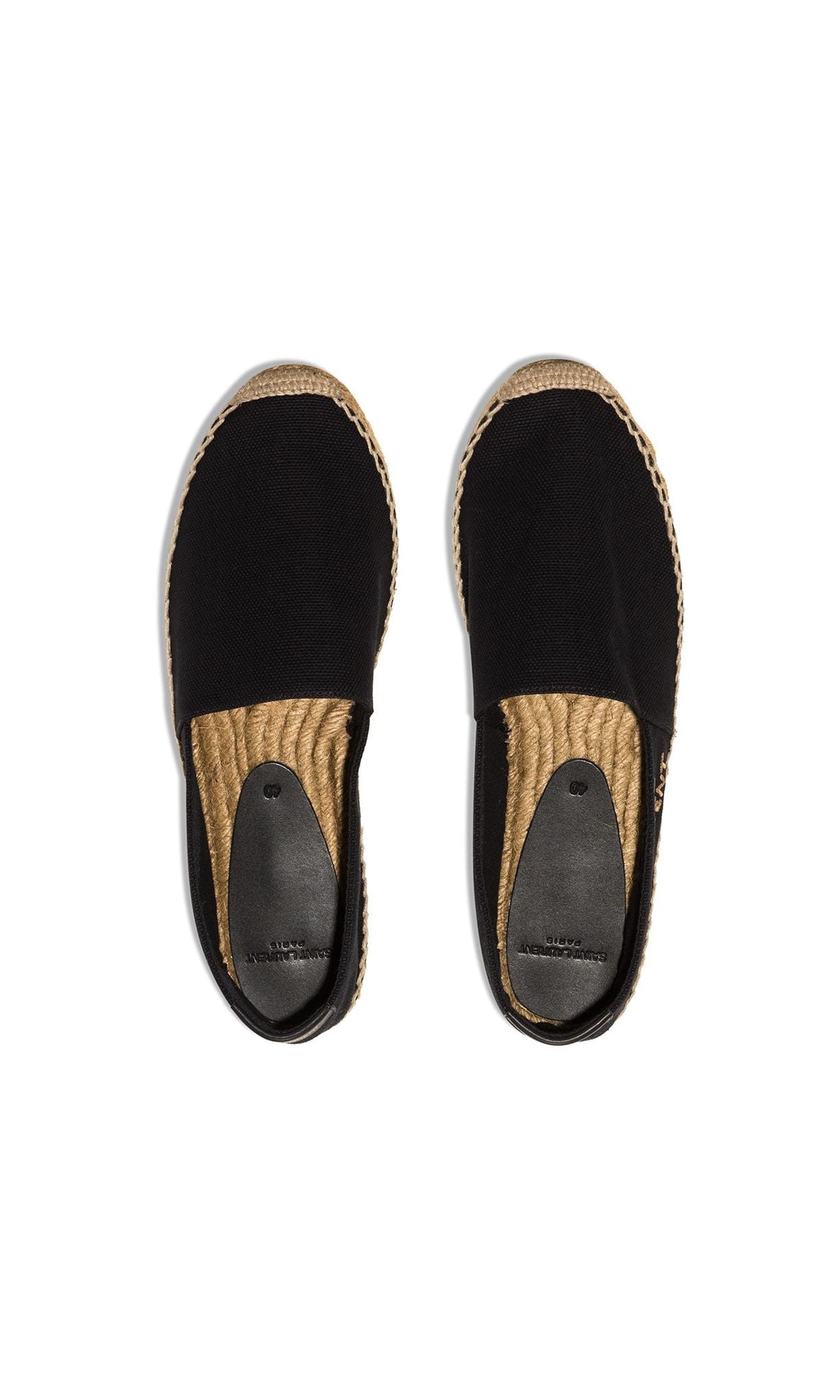 Saint Laurent Logo Embroidered Espadrilles Glam Steals