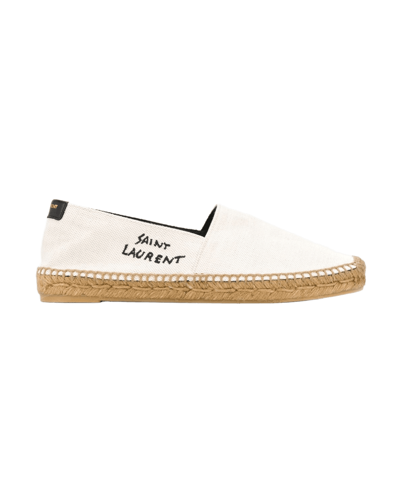 Saint Laurent Logo Embroidered Espadrilles Glam Steals
