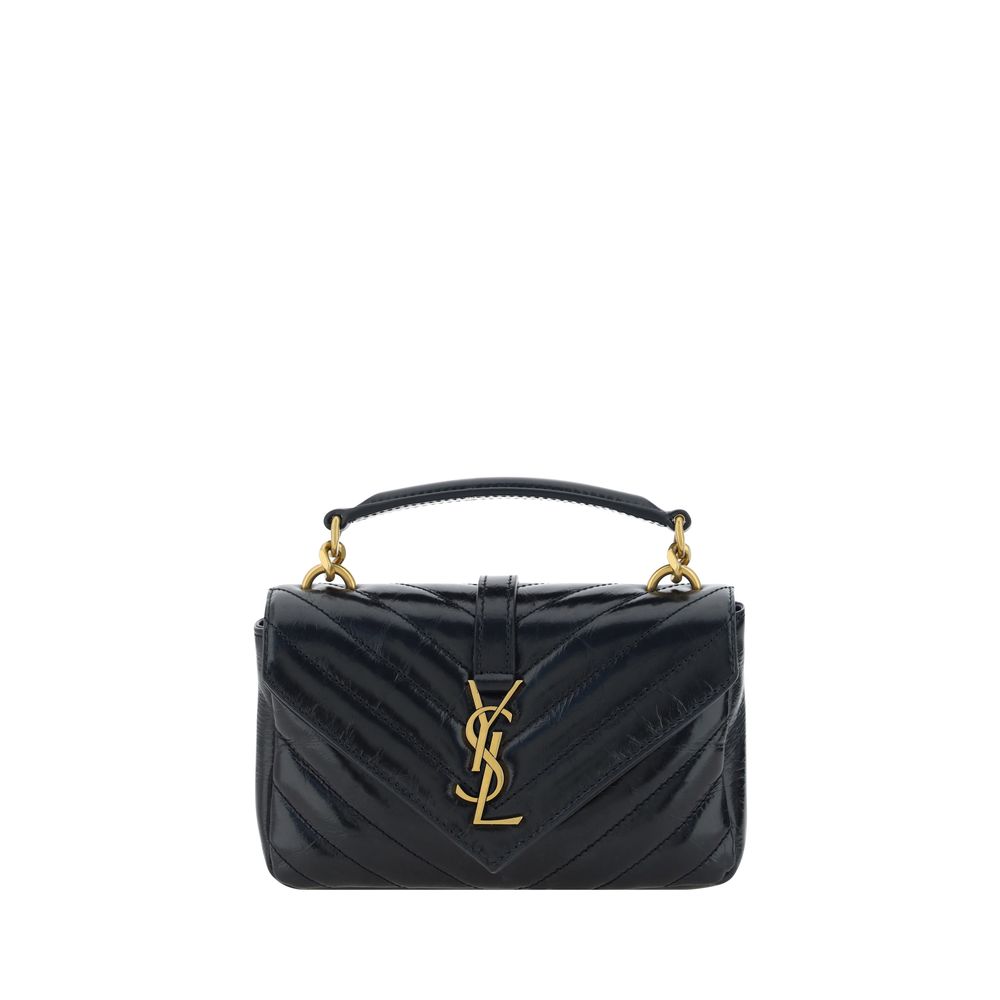 Saint Laurent Logoed Shoulder Bag Glam Steals