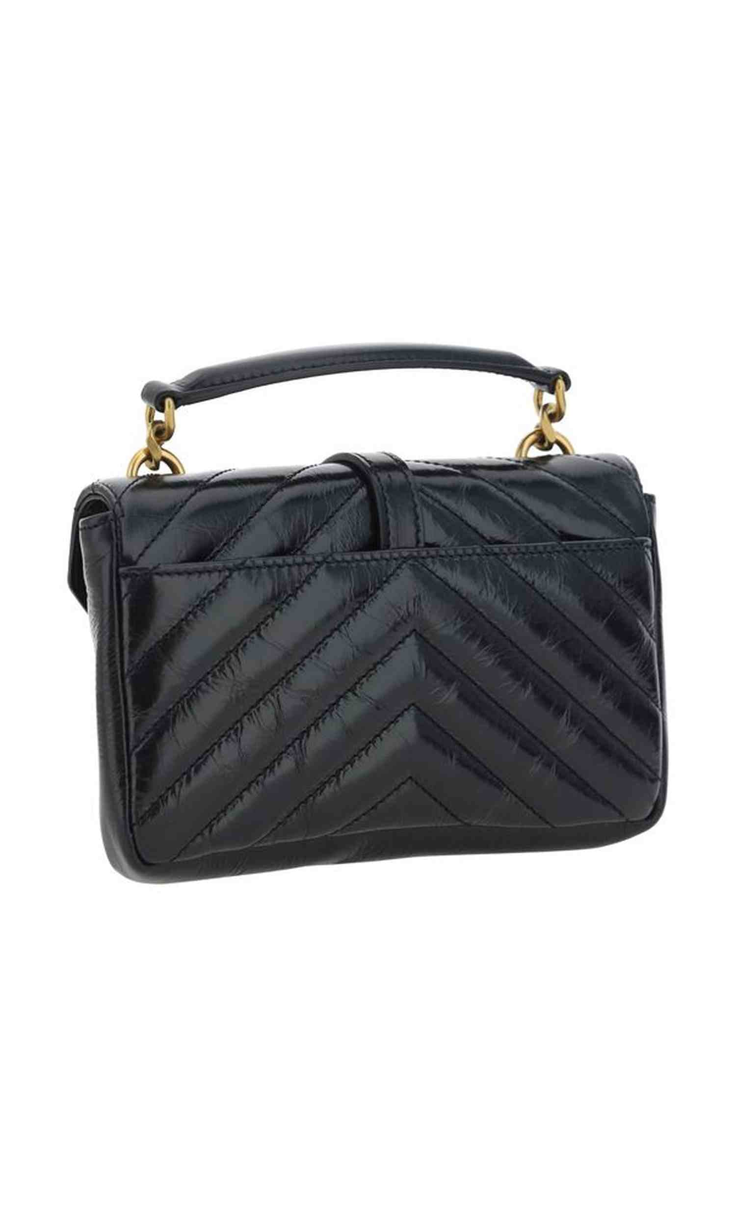 Saint Laurent Logoed Shoulder Bag Glam Steals