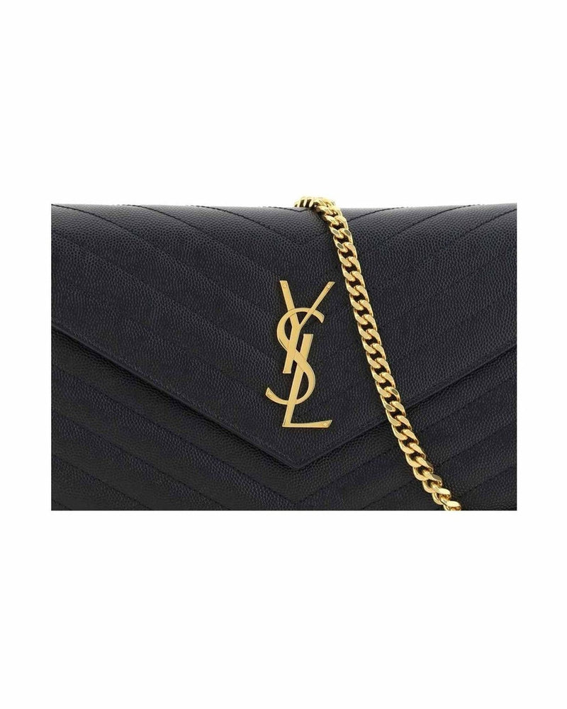 Saint Laurent Logoed Shoulder Bag Glam Steals
