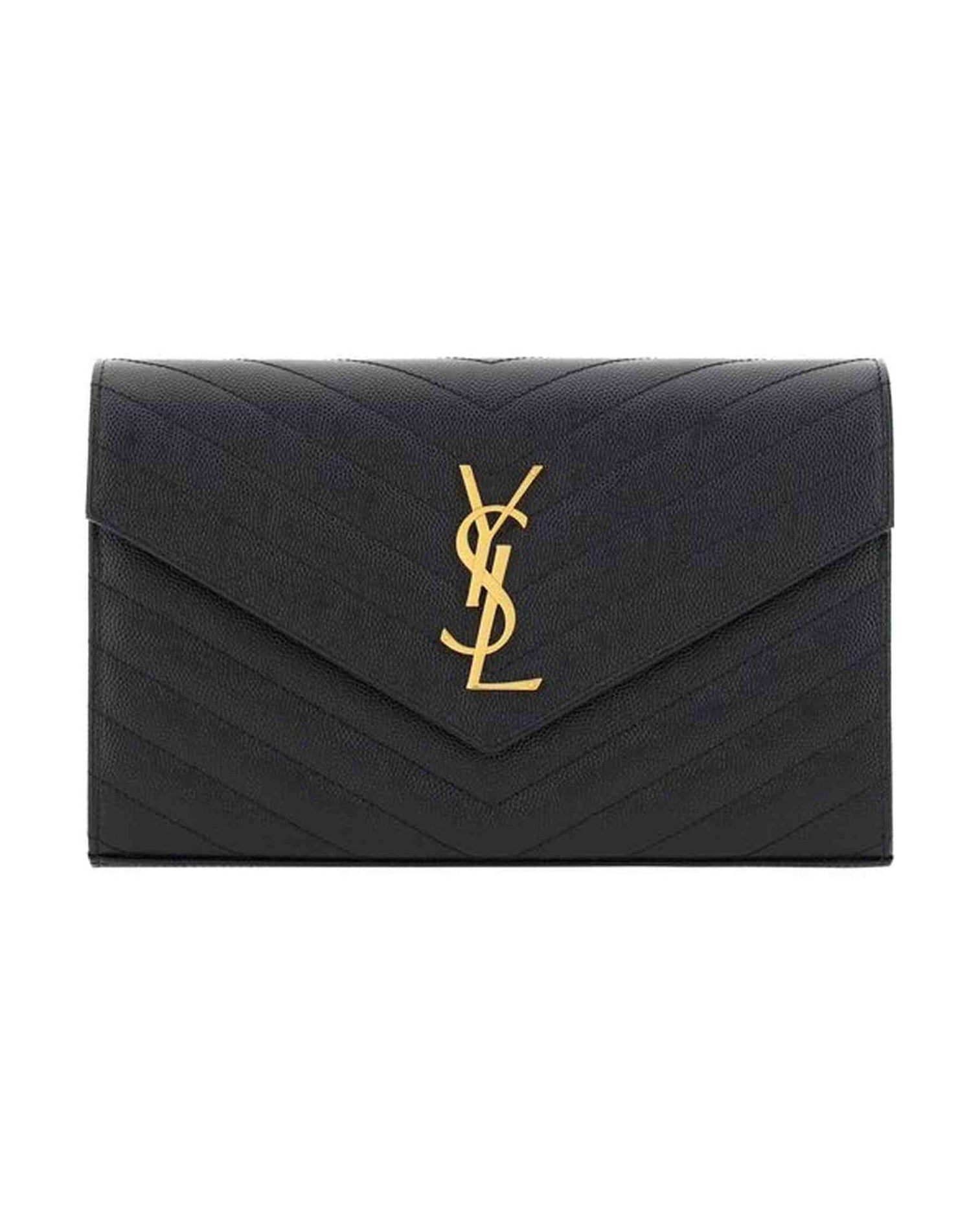 Saint Laurent Logoed Shoulder Bag Glam Steals