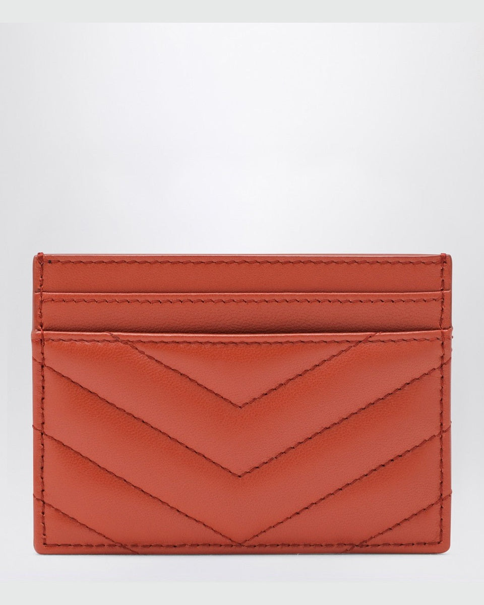 Saint Laurent Mandarin Cassandre Card Holder Glam Steals
