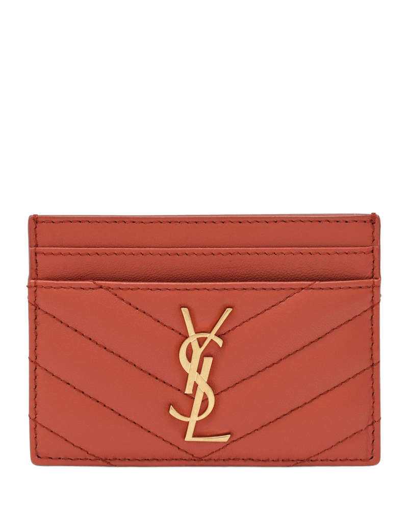 Saint Laurent Mandarin Cassandre Card Holder Glam Steals