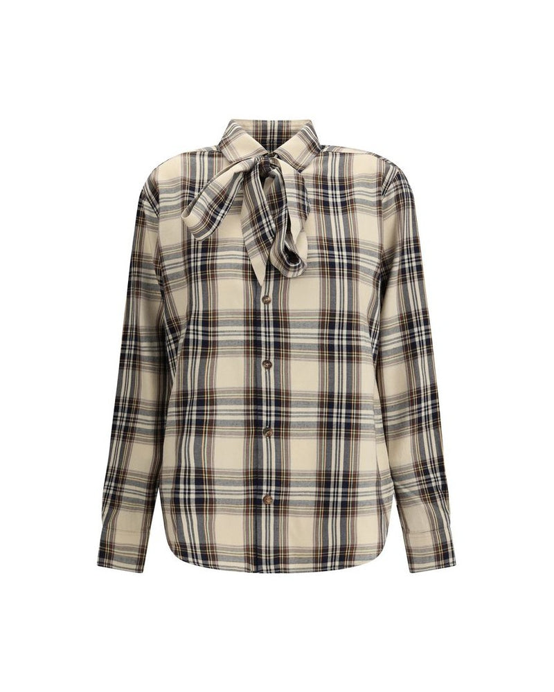 Saint Laurent Multicolor Cotton Pattern Shirt Glam Steals