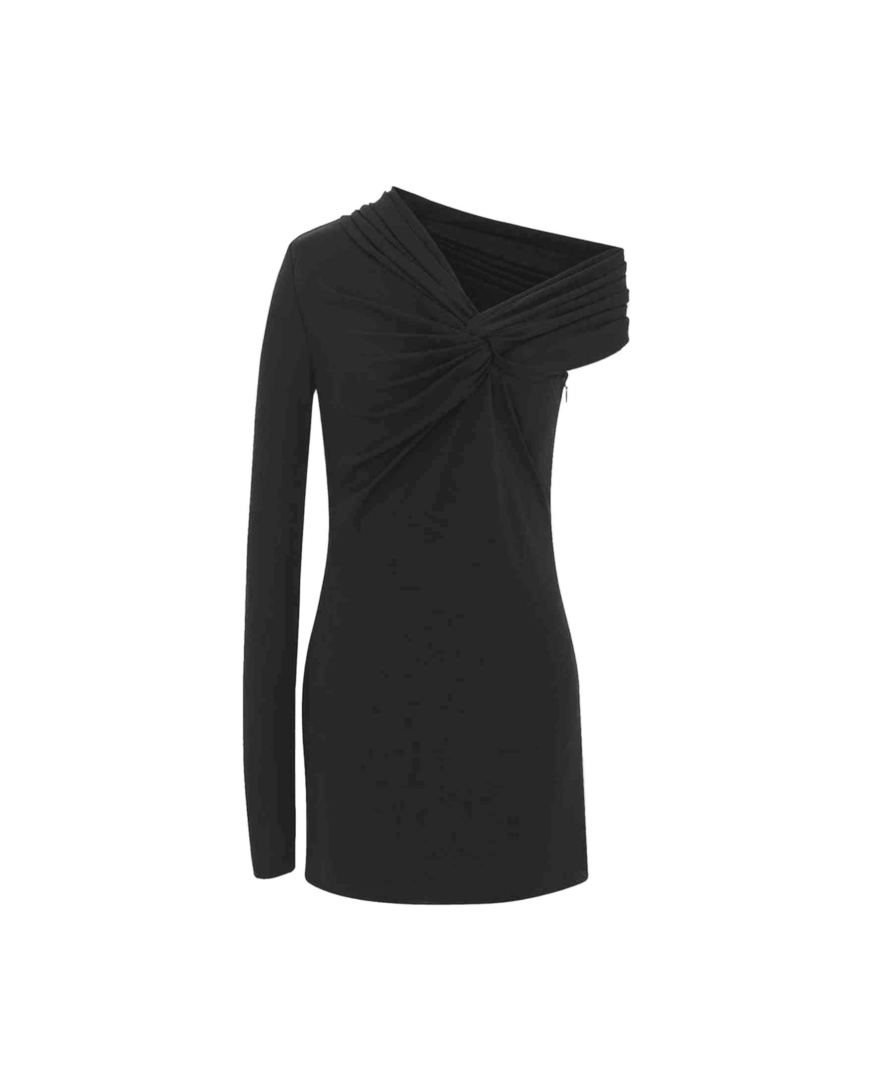 Saint Laurent One Sleeve Dress Glam Steals