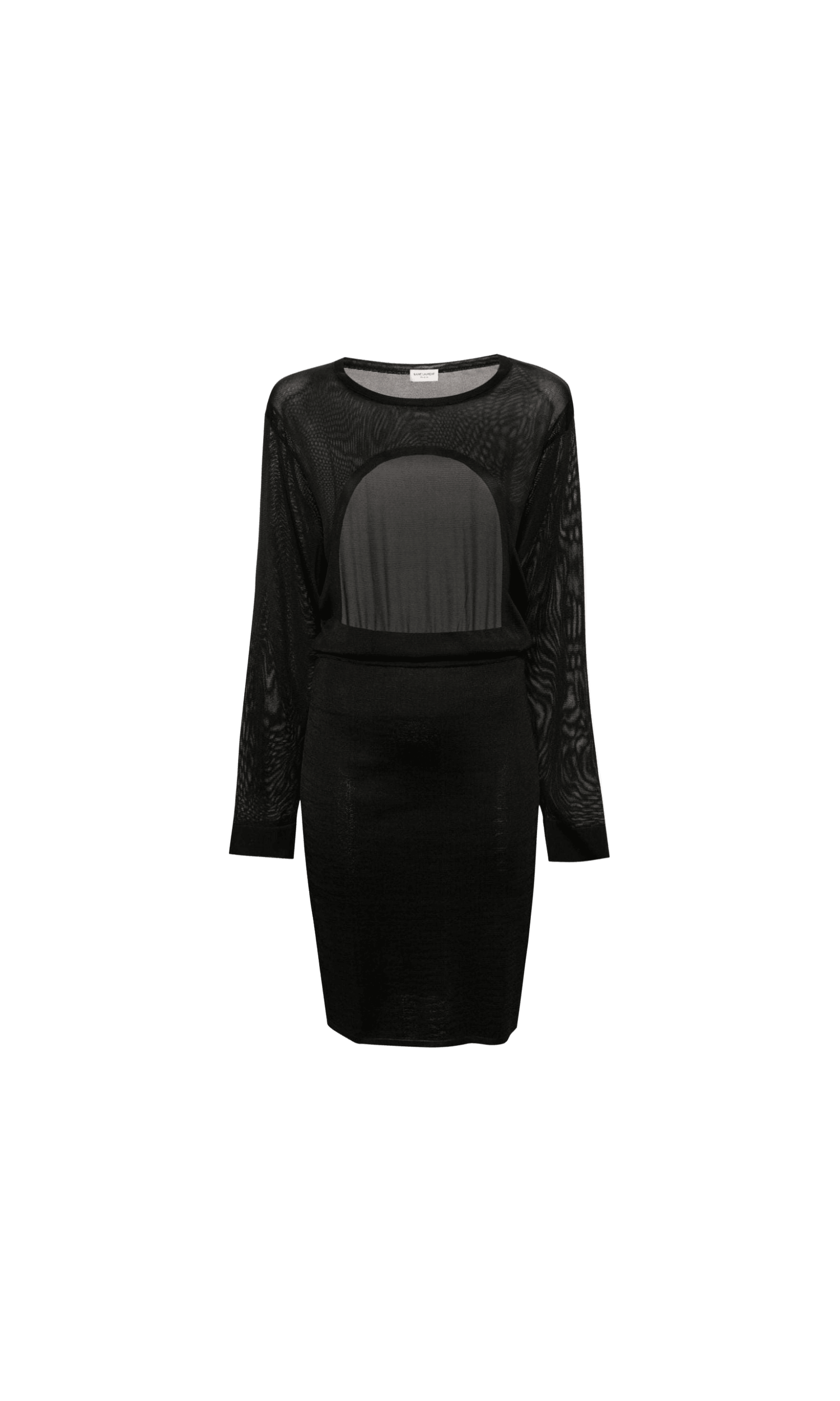 Saint Laurent Open Back Knitted Dress Glam Steals