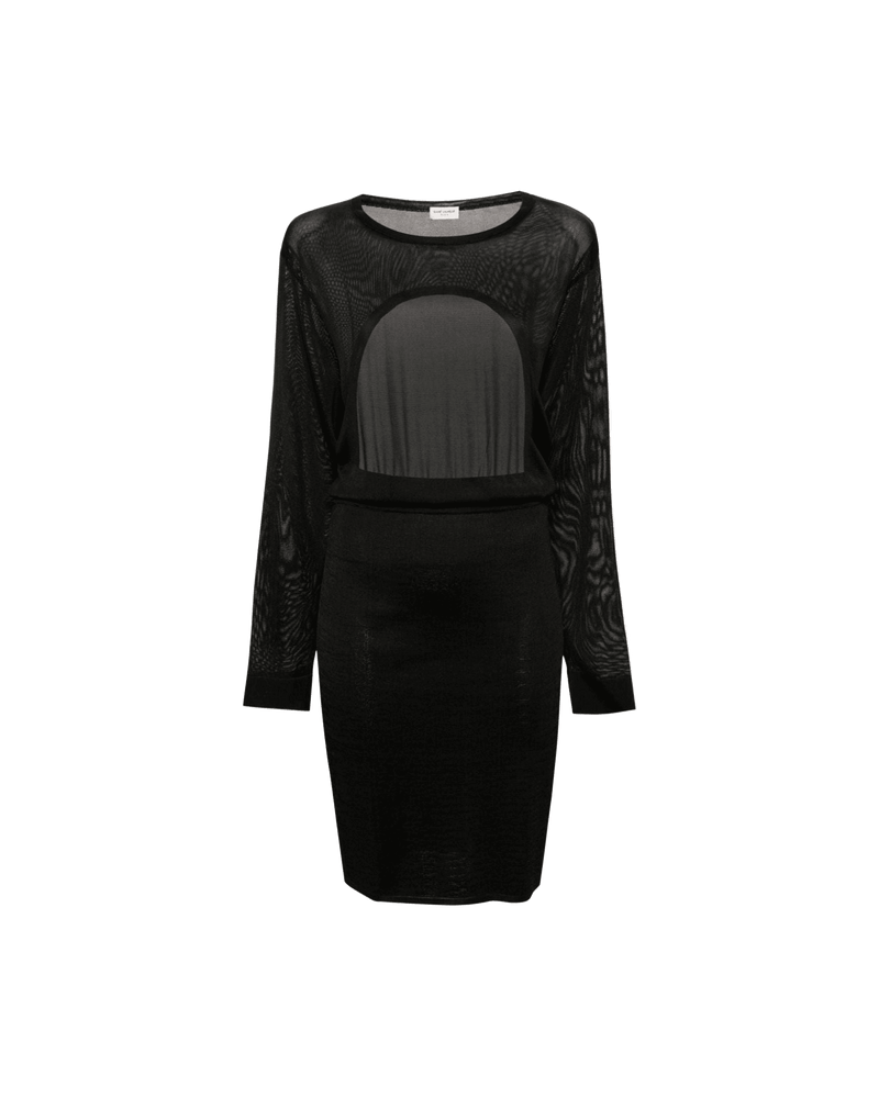 Saint Laurent Open Back Knitted Dress Glam Steals