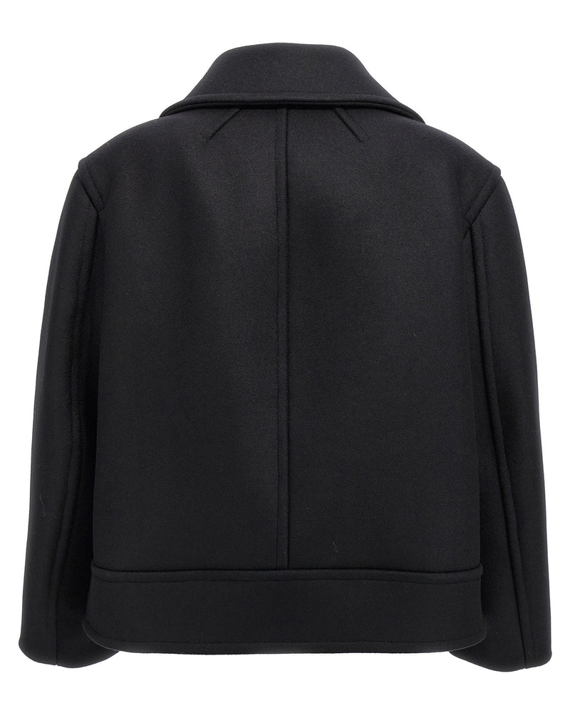 Saint Laurent Oversized Caban Coat Glam Steals