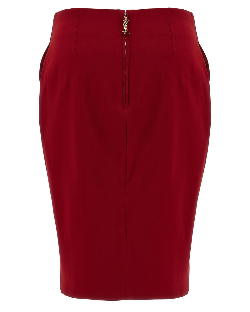 Saint Laurent Pencil Skirt Glam Steals