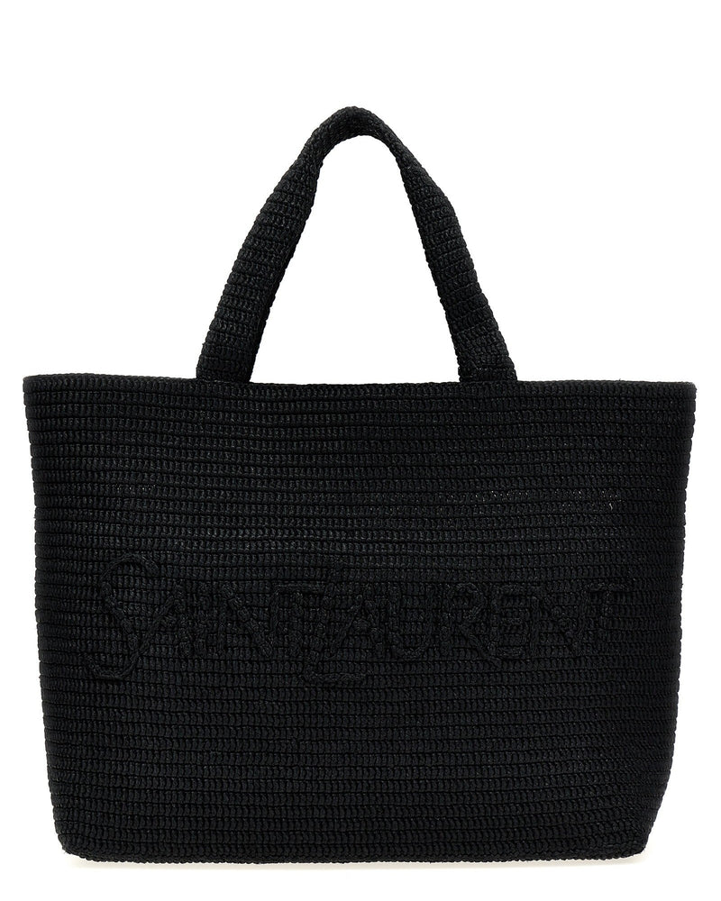 Saint Laurent Rafia Tote Bag Glam Steals