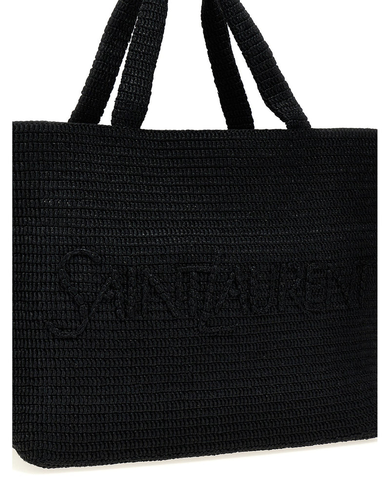 Saint Laurent Rafia Tote Bag Glam Steals