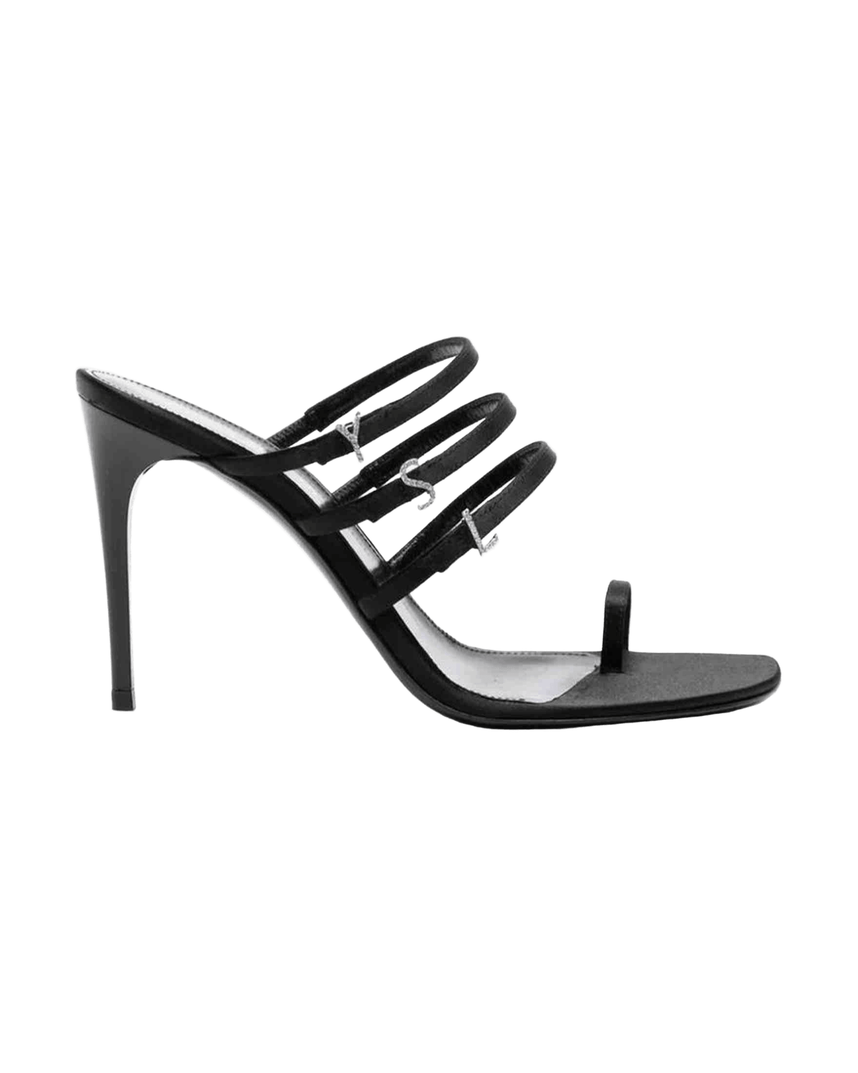 Saint Laurent Satin Jerry 95 Sandals Glam Steals