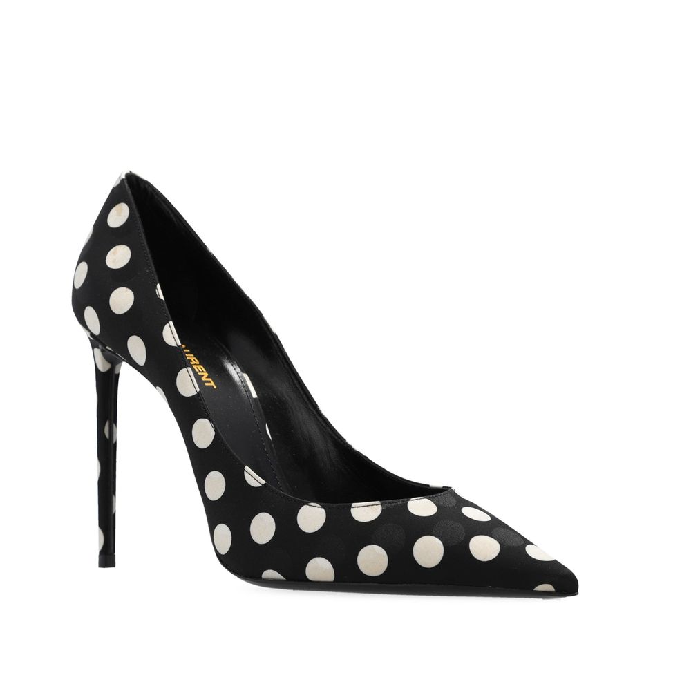 Saint Laurent Satin Zoè Pumps Glam Steals
