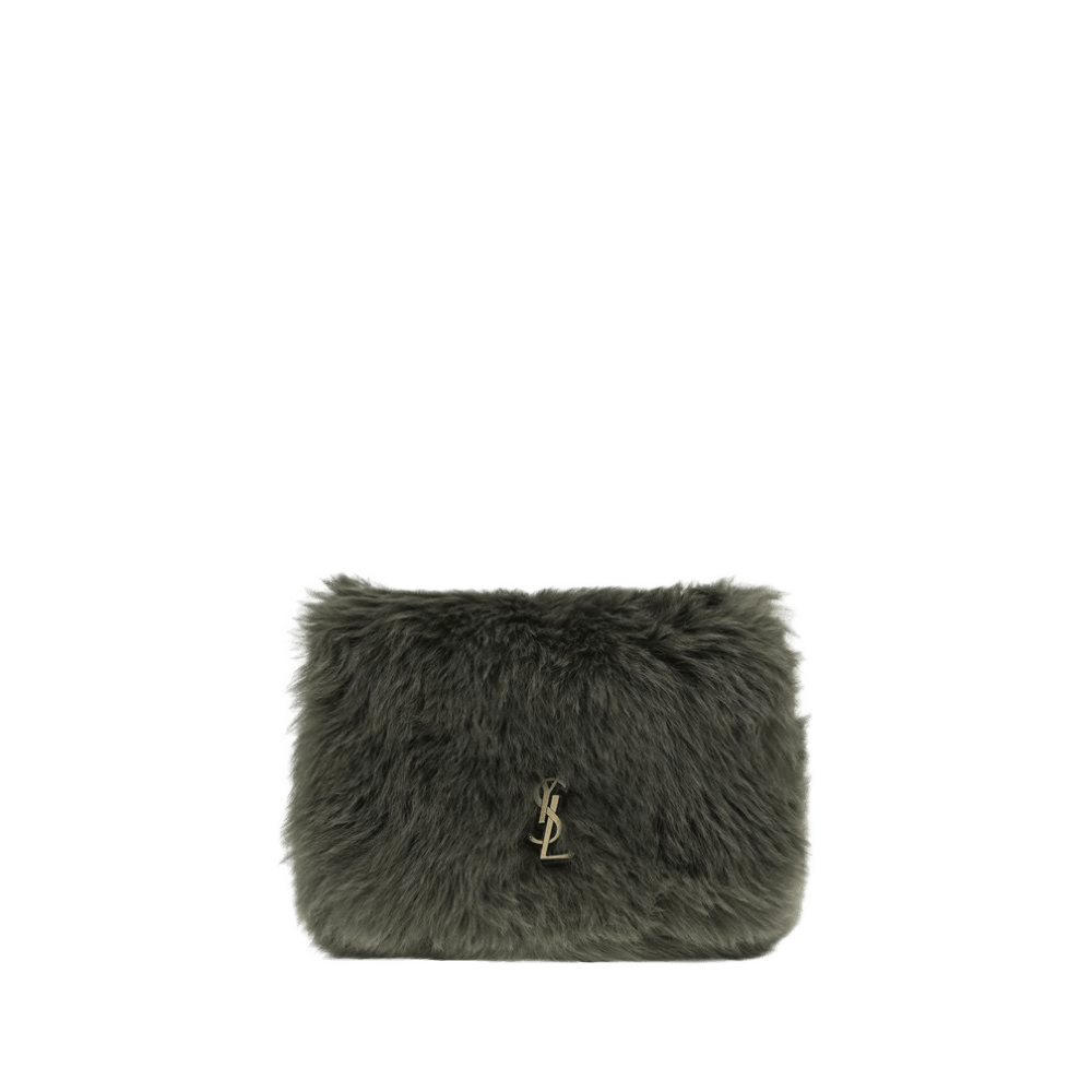 Saint Laurent Shearling Jamie Medium Shoulder Bag Glam Steals