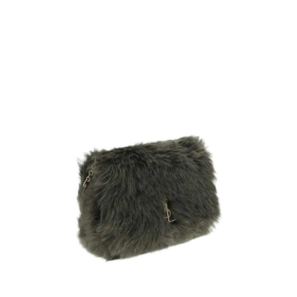 Saint Laurent Shearling Jamie Medium Shoulder Bag Glam Steals