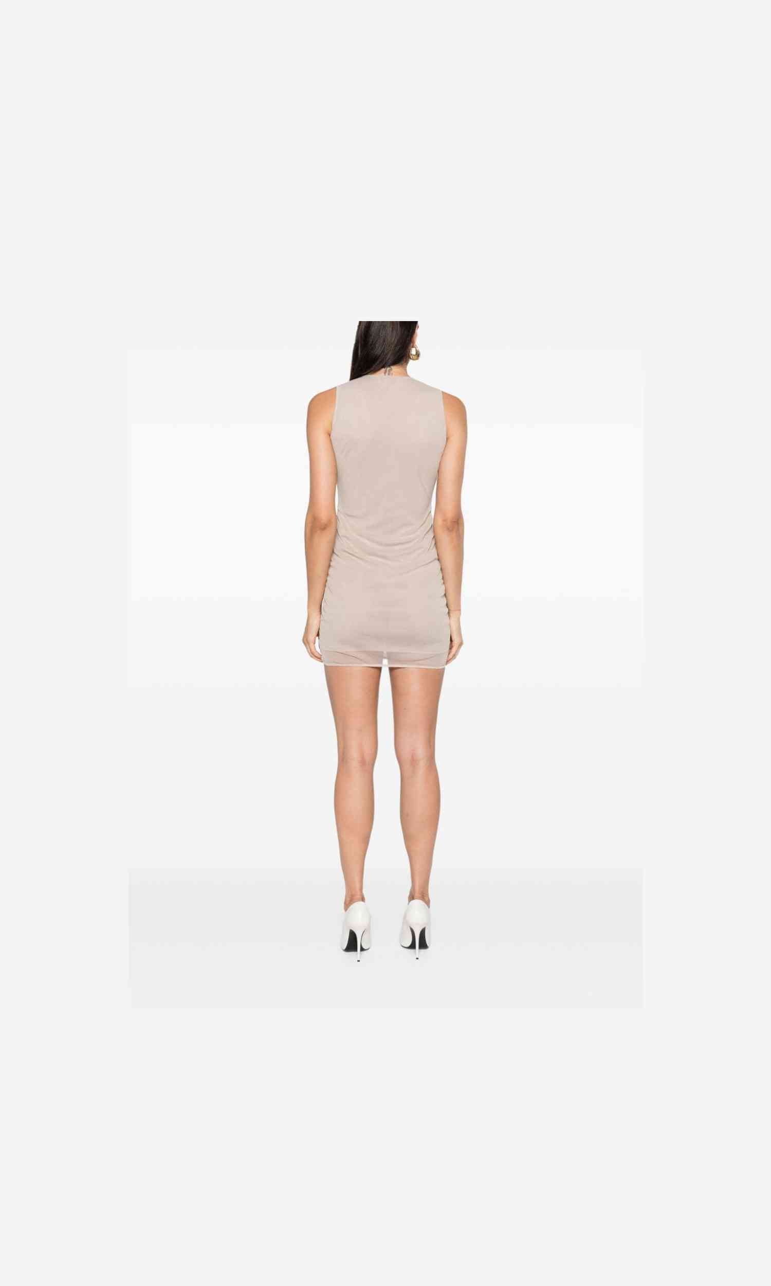 Saint Laurent Short Dress with Ruffles Glam Steals
