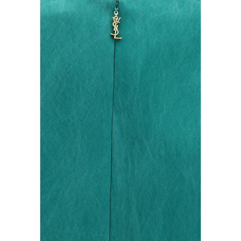 Saint Laurent Silk Dress Glam Steals