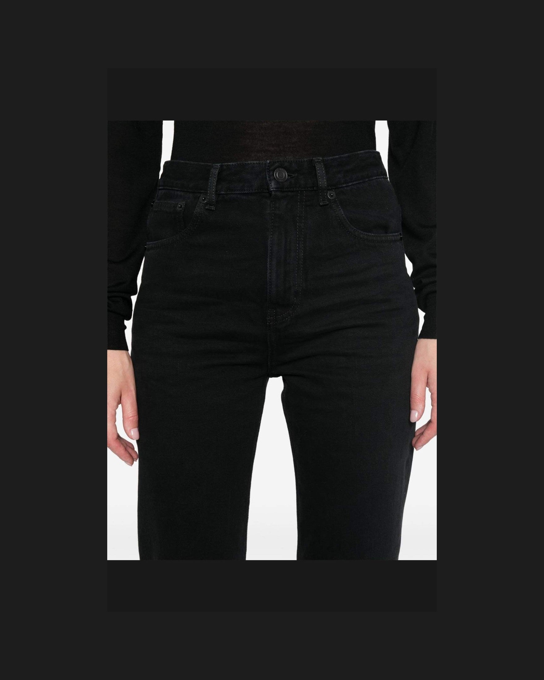 Saint Laurent Straight Leg Jeans Glam Steals