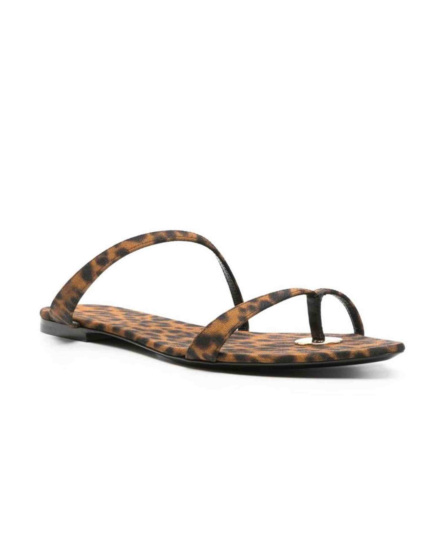 Saint Laurent Tanger Flat Sandals Glam Steals