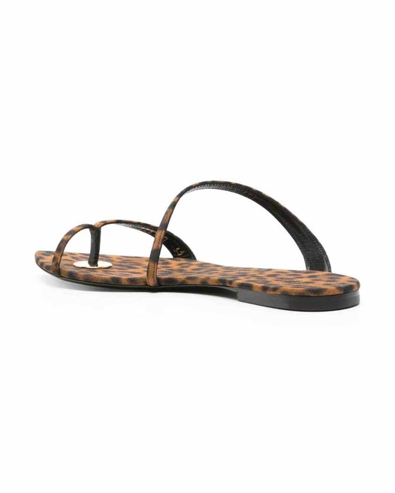 Saint Laurent Tanger Flat Sandals Glam Steals