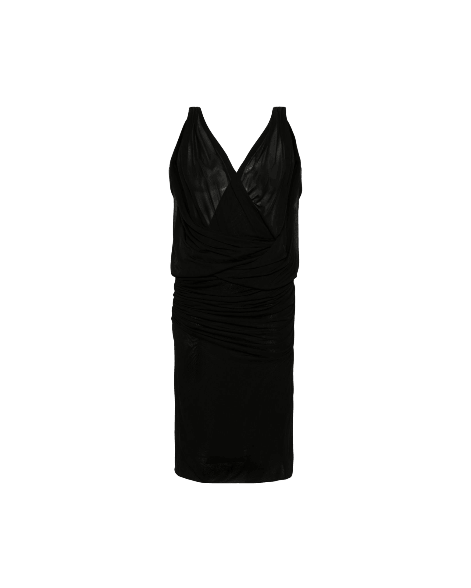 Saint Laurent V Necked Mini Dress Glam Steals