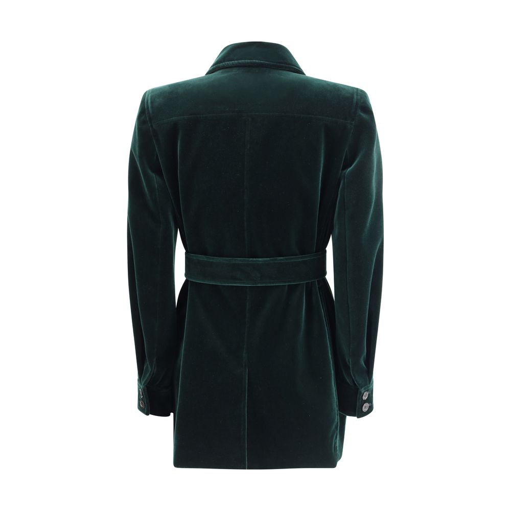 Saint Laurent Velvet Saharan Jacket Glam Steals