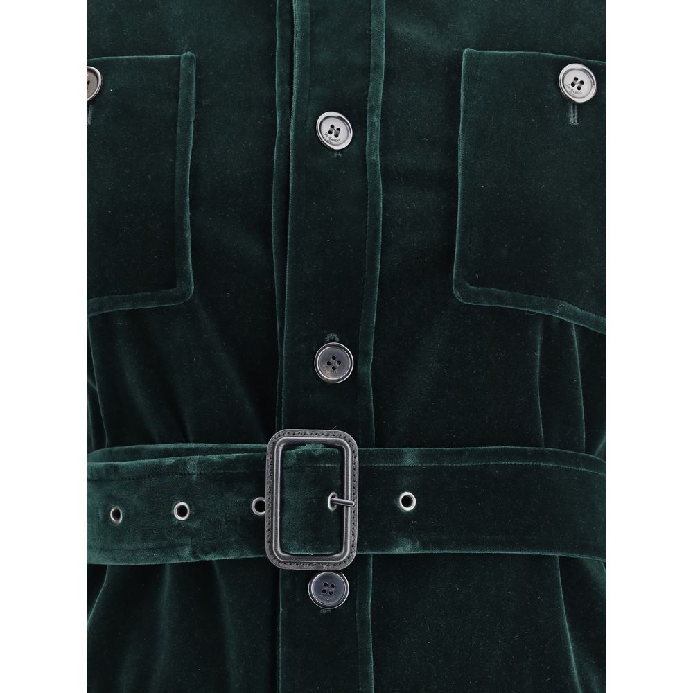 Saint Laurent Velvet Saharan Jacket Glam Steals