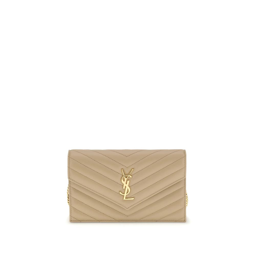 Saint Laurent Wallet with Shoulder Strap Glam Steals