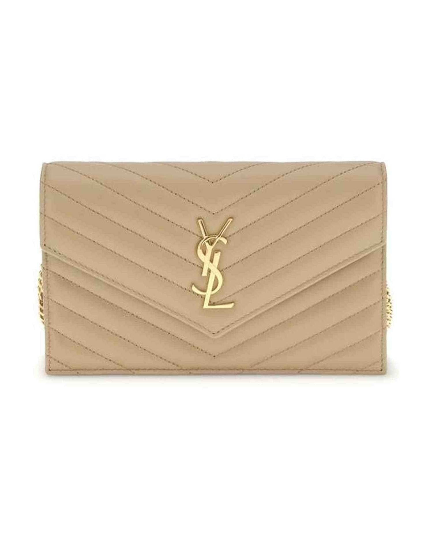 Saint Laurent Wallet with Shoulder Strap Glam Steals