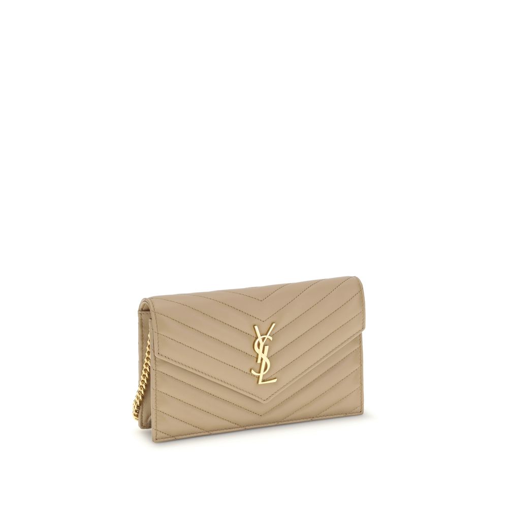 Saint Laurent Wallet with Shoulder Strap Glam Steals