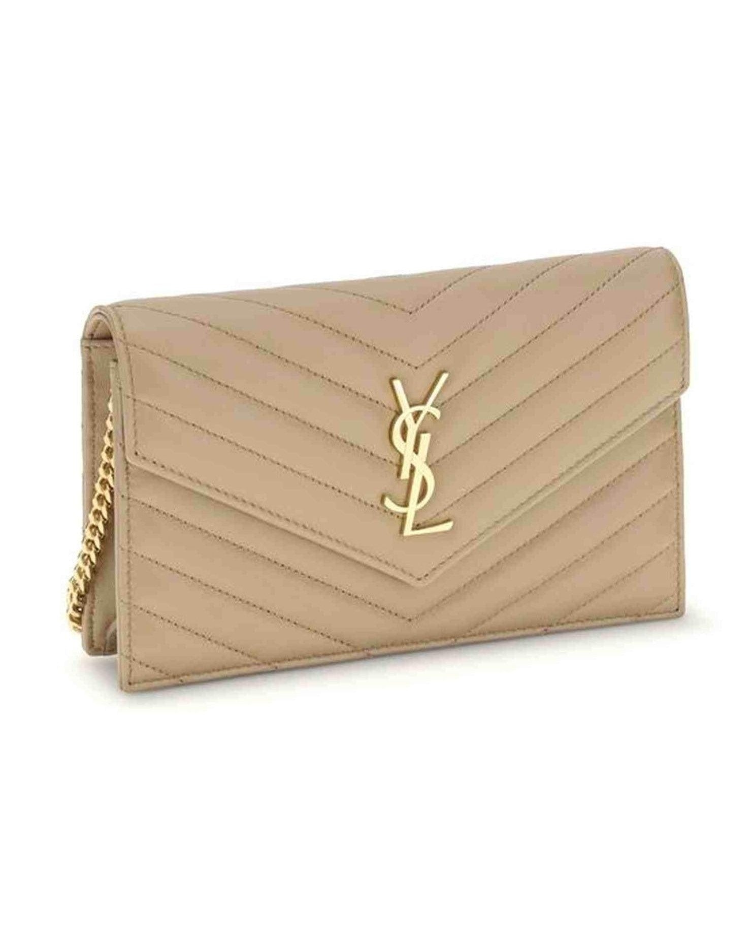 Saint Laurent Wallet with Shoulder Strap Glam Steals