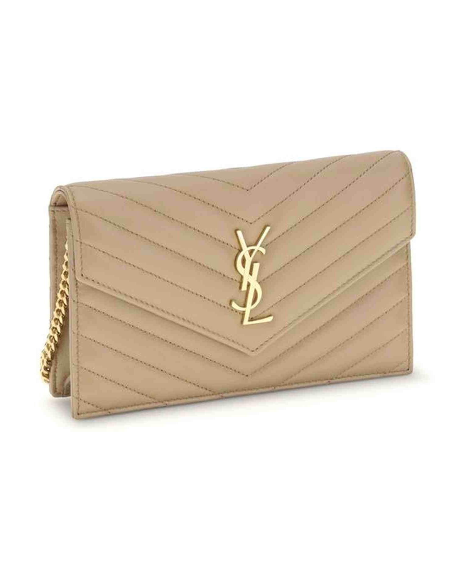 Saint Laurent Wallet with Shoulder Strap Glam Steals