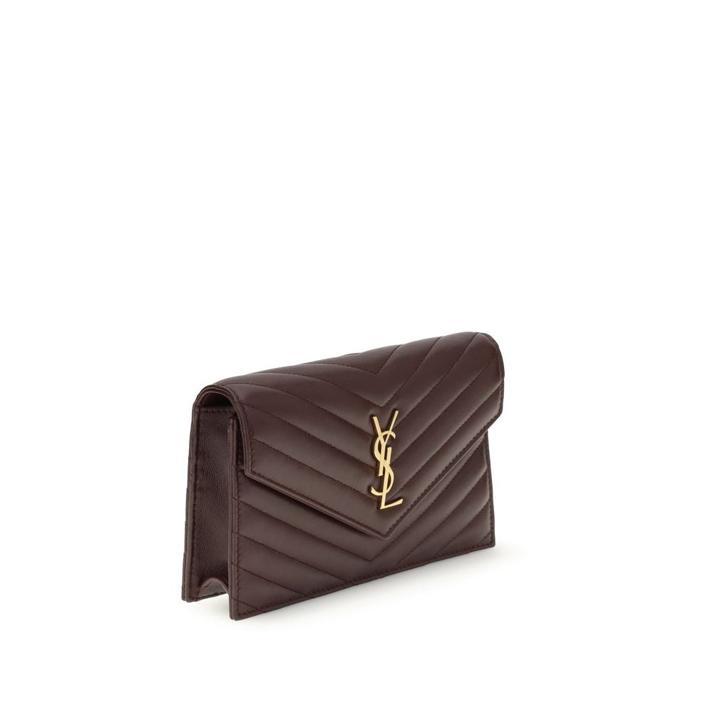 Saint Laurent Wallet with Shoulder Strap Glam Steals