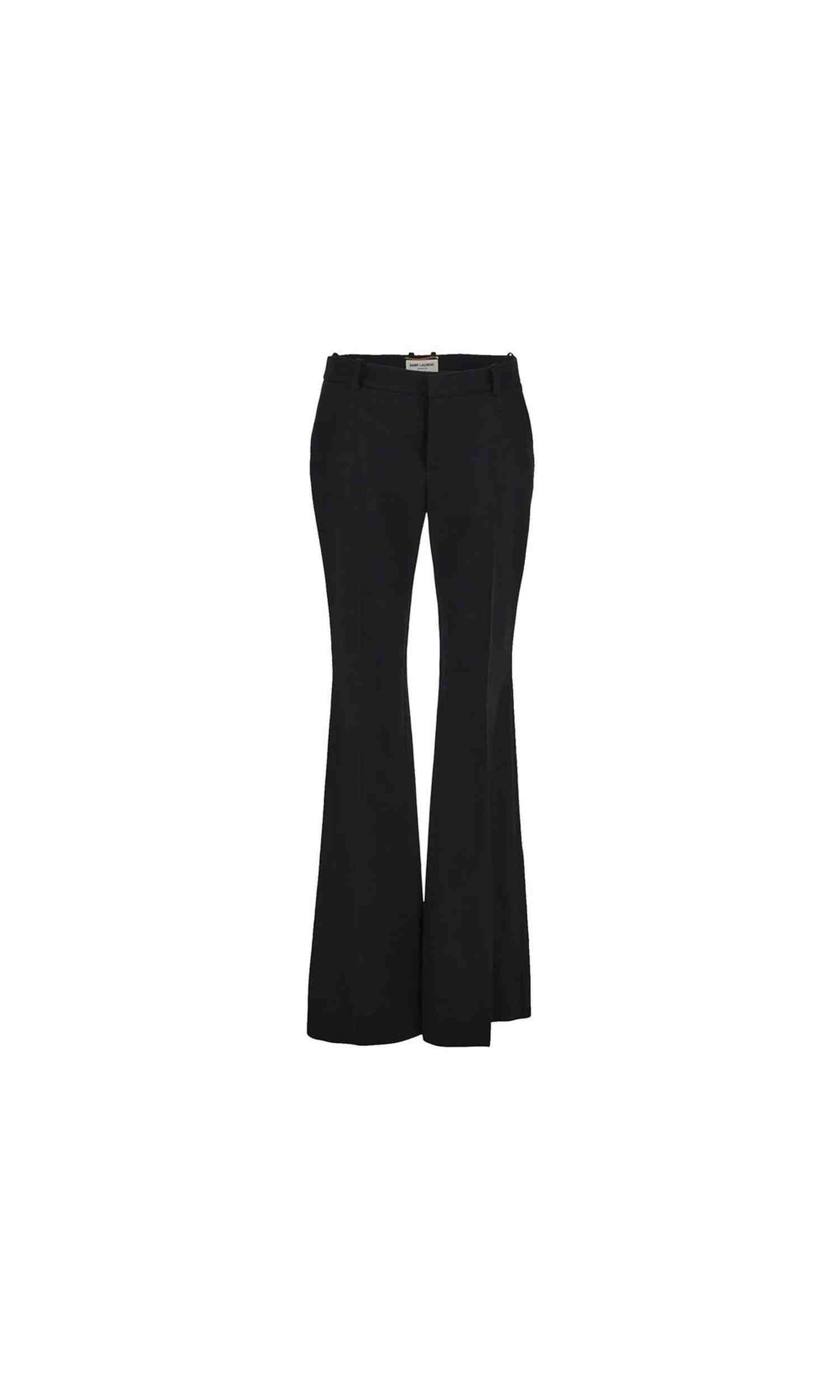Saint Laurent Wool Flared Trouser Glam Steals