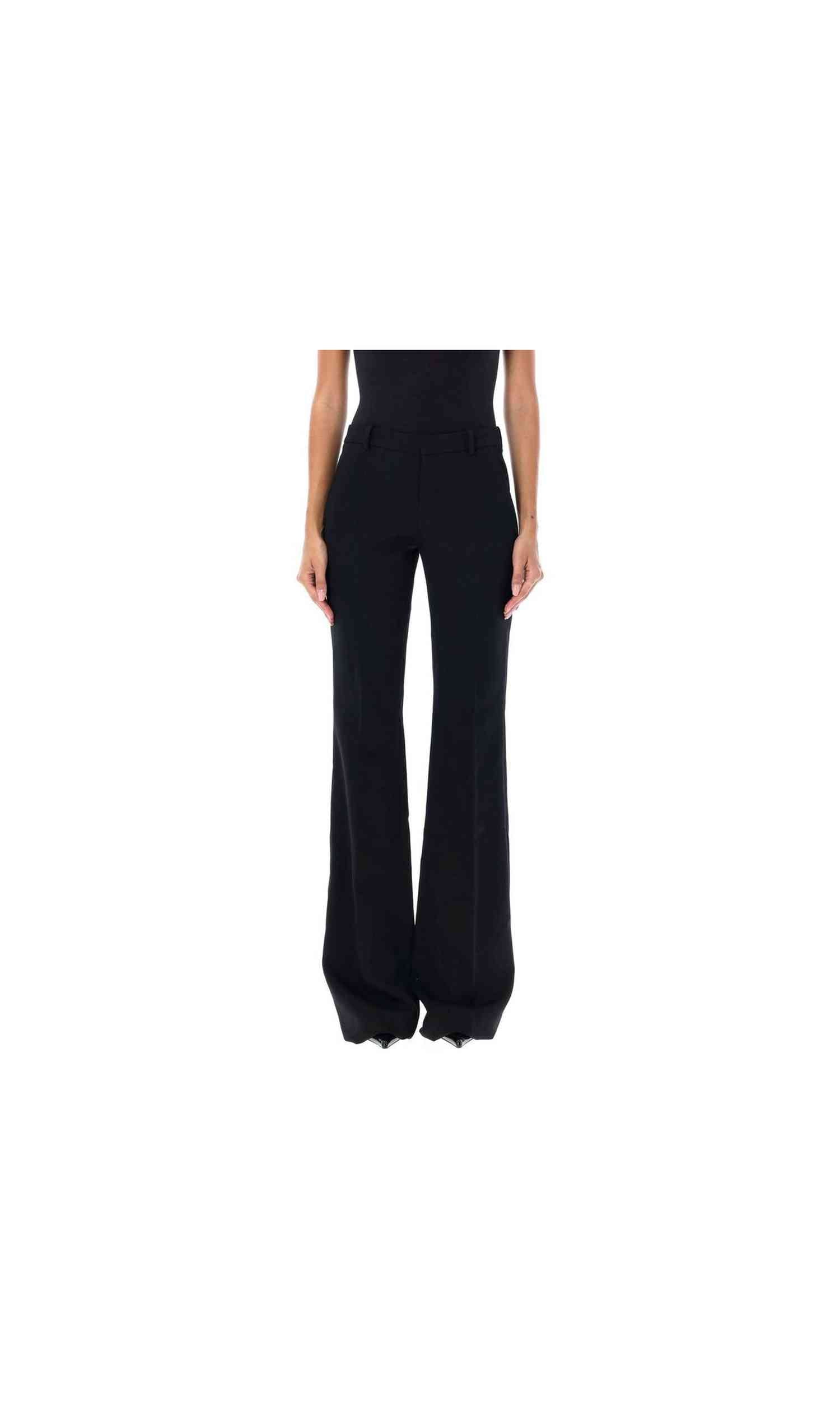 Saint Laurent Wool Flared Trouser Glam Steals