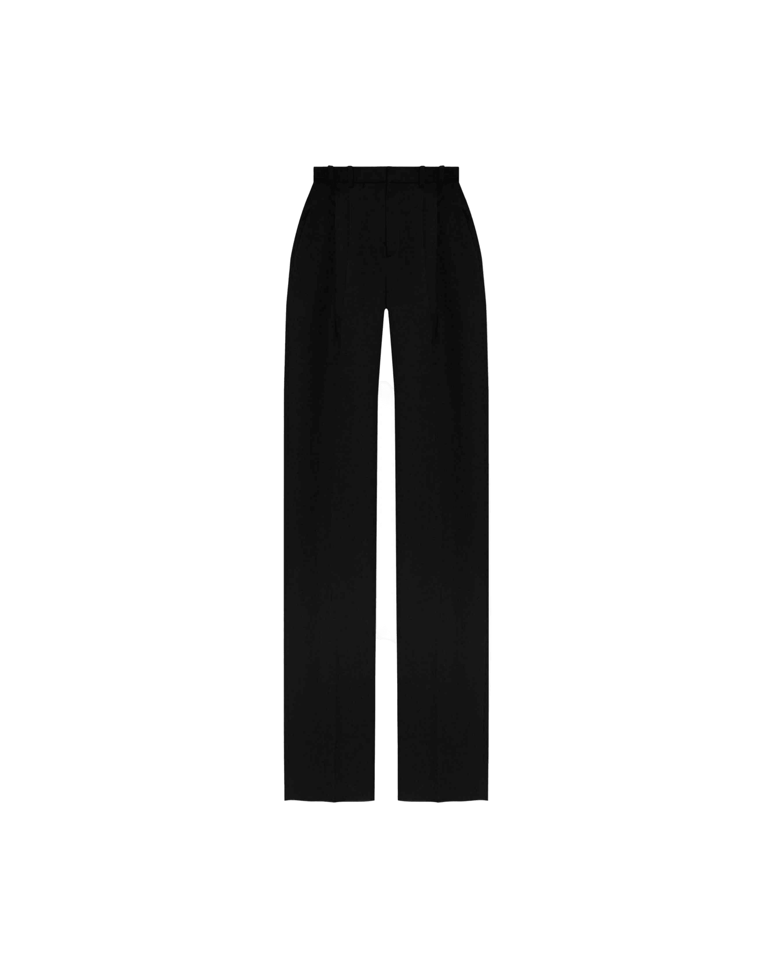 Saint Laurent Wool Grain De Poudre Trouser Glam Steals