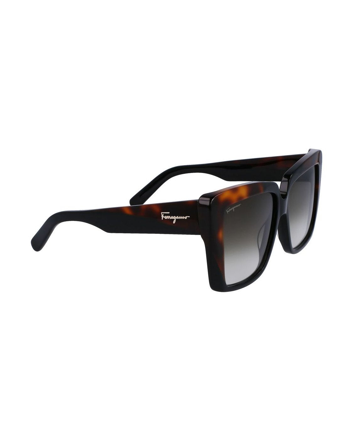 Salvatore Ferragamo Black Acetate Sunglasses Glam Steals