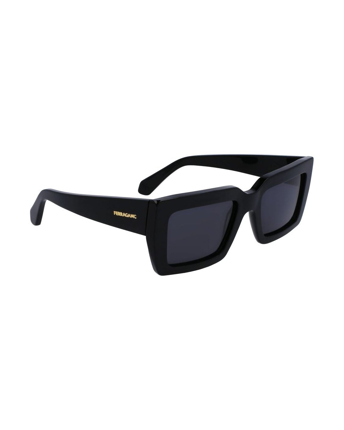Salvatore Ferragamo Black Acetate Sunglasses Glam Steals