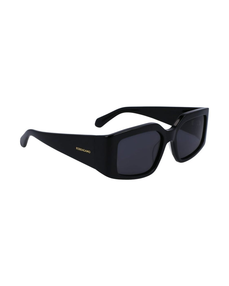 Salvatore Ferragamo Black Acetate Sunglasses Glam Steals