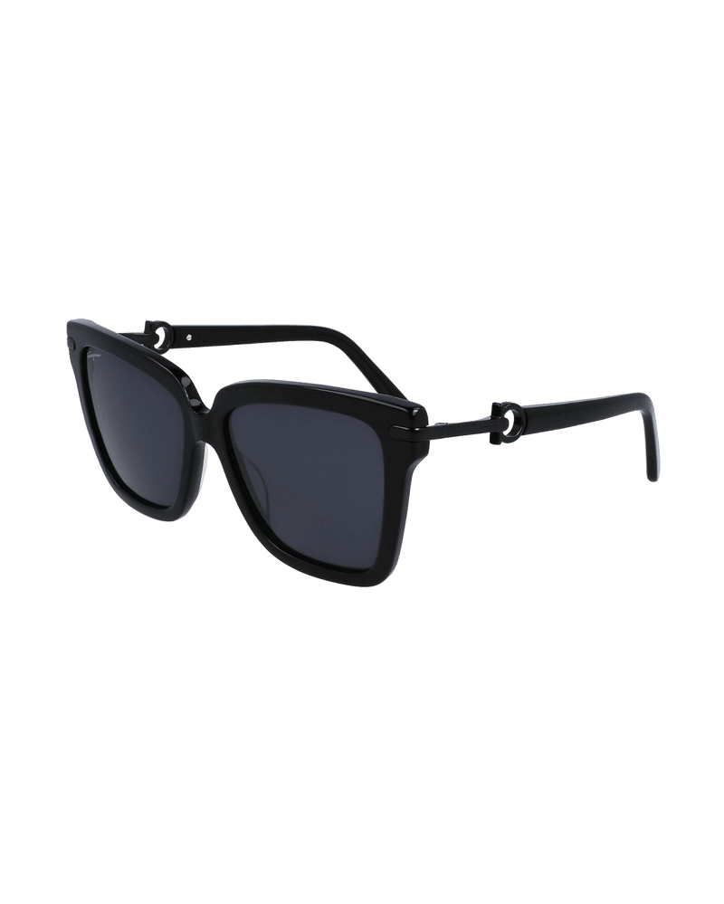 Salvatore Ferragamo Black Acetate Sunglasses Glam Steals